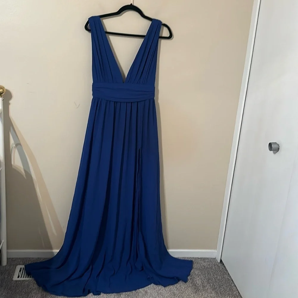 Lulu's Heavenly Hues Maxi Formal Dress - Picture 1 of 9